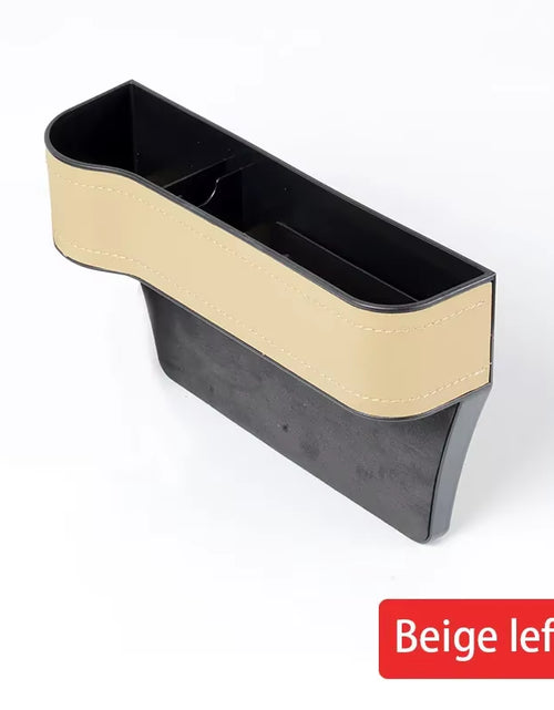 Load image into Gallery viewer, LuxPocket™ Leather Car Seat Gap Organizer – Declutter Your Drive in Style
