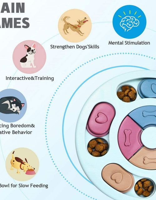 Load image into Gallery viewer, Dog Puzzle Toys, Interactive Dogs Game, Pets Enrichment Toys for Puppy Mentally Stimulating Feeding Dispenser Dog Treat Puzzle Feeder for Small,Medium and &amp; Large Dogs Brain Training
