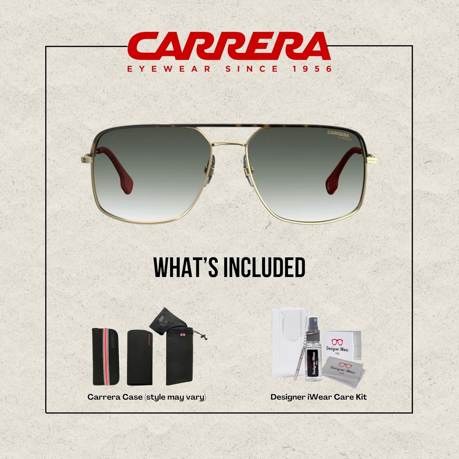 CA152/S Sunglasses for Men + BUNDLE with Designer Iwear Complimentary Eyewear Kit