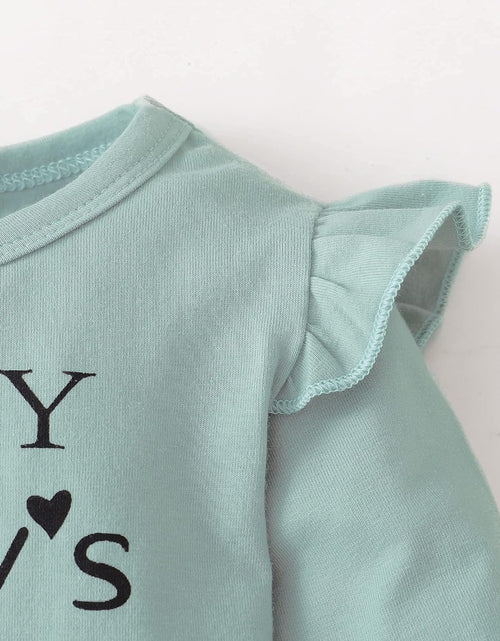 Load image into Gallery viewer, Newborn Infant Baby Girl Clothes Ruffle Romper Toddler Girl Floral Cotton Pant Sets Girls Clothing Outfit
