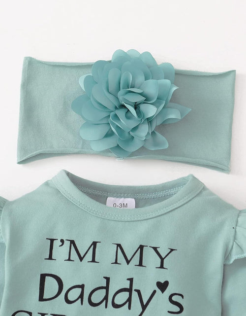 Load image into Gallery viewer, Newborn Infant Baby Girl Clothes Ruffle Romper Toddler Girl Floral Cotton Pant Sets Girls Clothing Outfit
